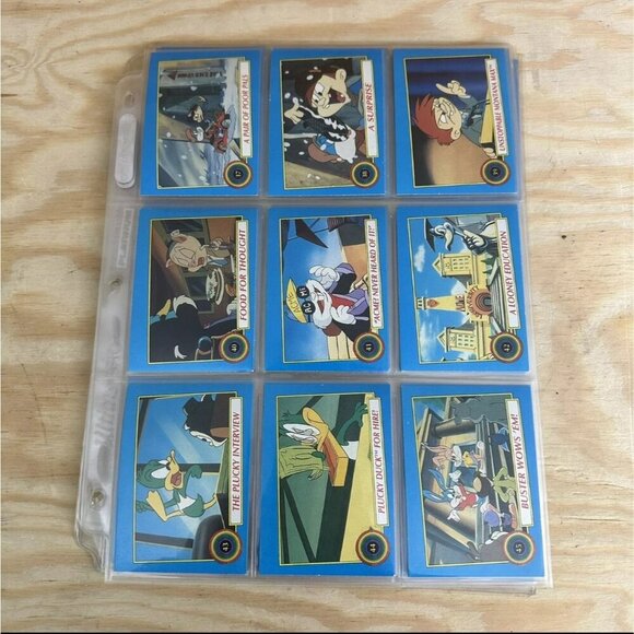 1991 Topps Tiny Toon Adventures 88 Card Set 77 Base cards & 11 stickers - Picture 5 of 9